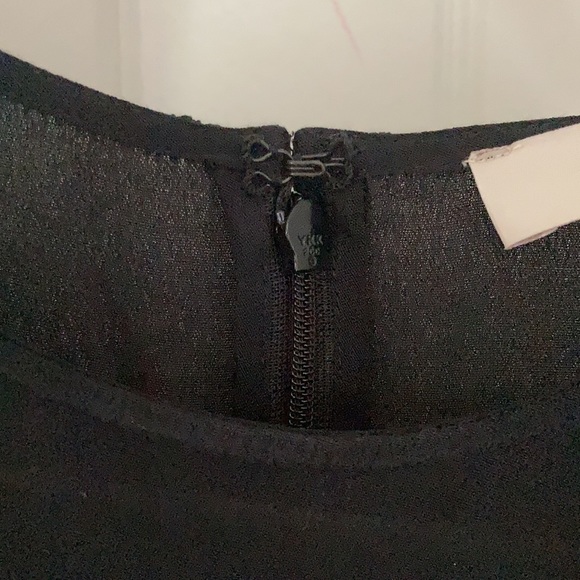 LOFT Black embroidered dress - Picture 8 of 10